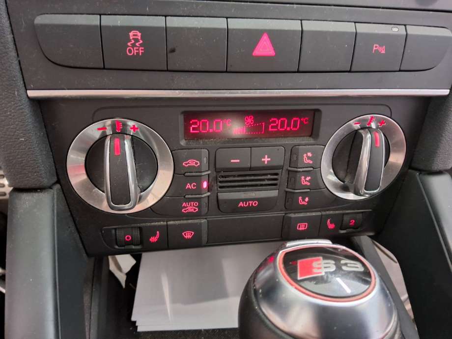 Varmeapparat betjening til Audi A3, 2009-2012 (Type II, Fase 2) (AUDI|)