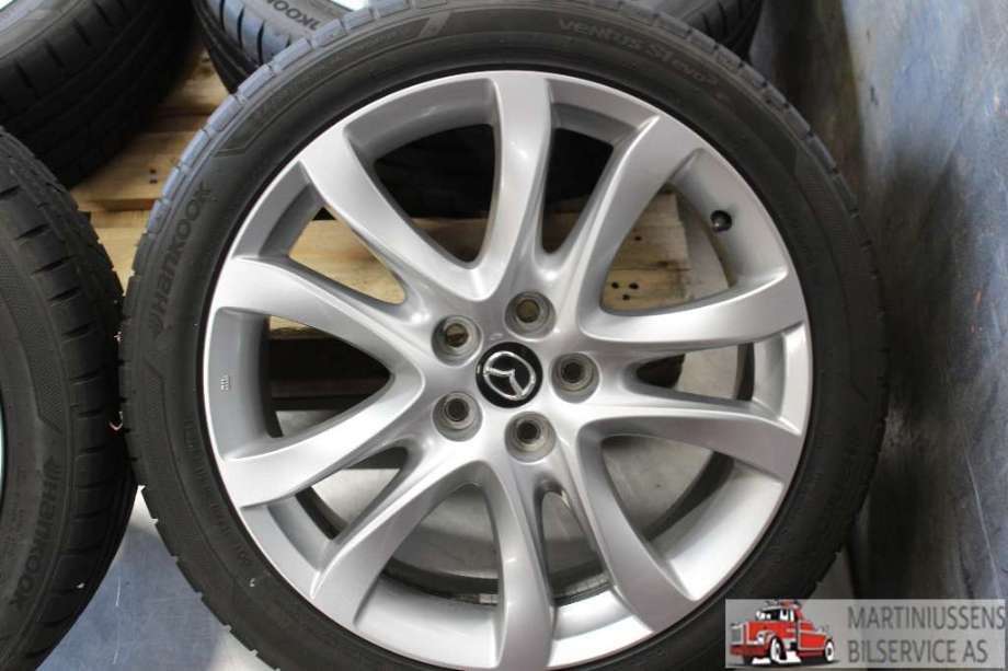 Hjulsett aluminium sommer til Mazda 6 2013-2015 (Type III, Fase 1) (MAZDA|VENTURE S1 EVO3|225/45R19 - 6MM|HANKOOK)