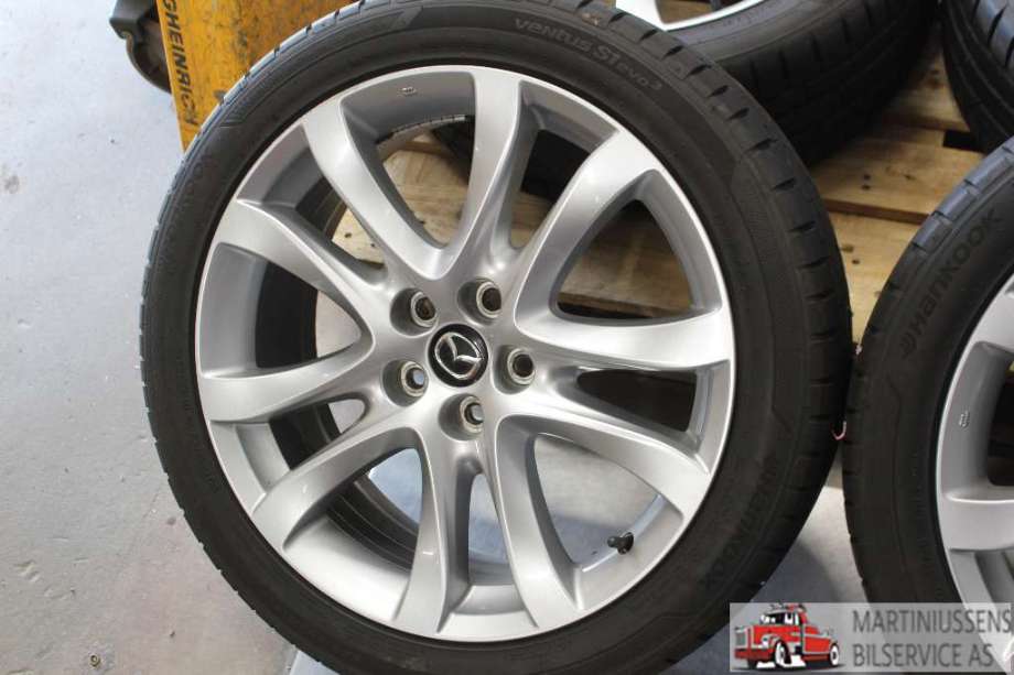 Hjulsett aluminium sommer til Mazda 6 2013-2015 (Type III, Fase 1) (MAZDA|VENTURE S1 EVO3|225/45R19 - 6MM|HANKOOK)