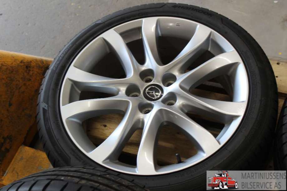 Hjulsett aluminium sommer til Mazda 6 2013-2015 (Type III, Fase 1) (MAZDA|VENTURE S1 EVO3|225/45R19 - 6MM|HANKOOK)
