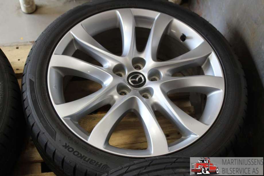 Hjulsett aluminium sommer til Mazda 6 2013-2015 (Type III, Fase 1) (MAZDA|VENTURE S1 EVO3|225/45R19 - 6MM|HANKOOK)