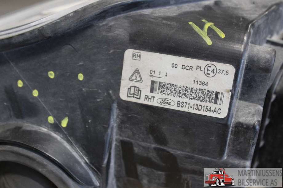 Frontlykt høyre xenon til Ford Mondeo, 2011-2014 (Type IV, Fase 2) (FORD|)