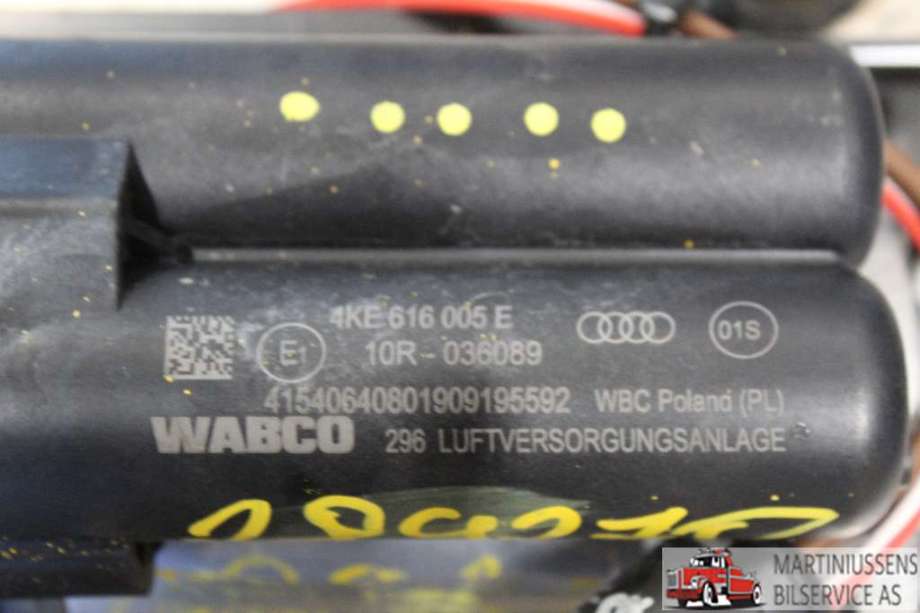 Kompressor nivå/luft til Audi e-tron 2018-->>  (AUDI|4KE 616 005 E|)
