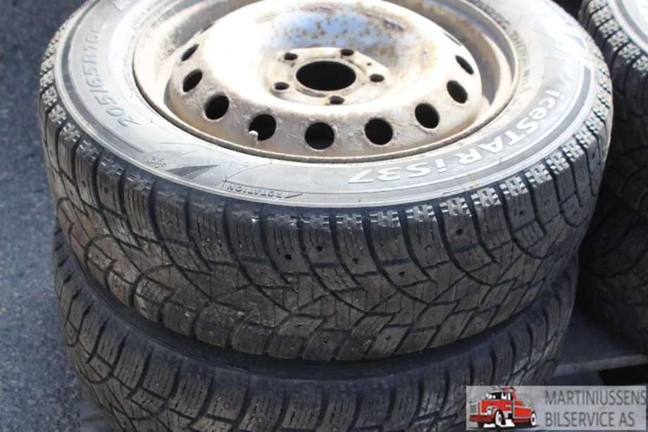 Dekk til Annet Dekk vinter pigg 0-->>  (ICESTAR IS37|205/65R16 - 7MM|LANDSAIL)