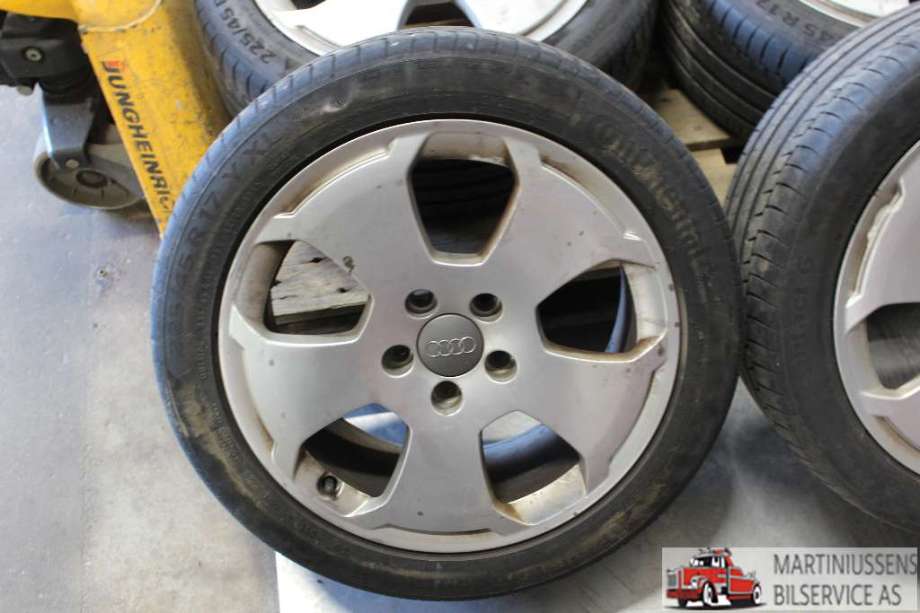 Felgsett aluminium til Audi A3 2003-2008 (Type II, Fase 1)  (AUDI|5X112|5X17;7|)