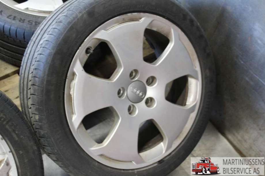 Felgsett aluminium til Audi A3 2003-2008 (Type II, Fase 1)  (AUDI|5X112|5X17;7|)