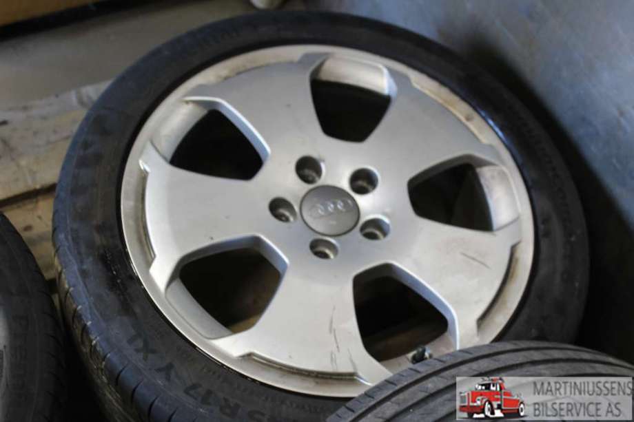 Felgsett aluminium til Audi A3 2003-2008 (Type II, Fase 1)  (AUDI|5X112|5X17;7|)