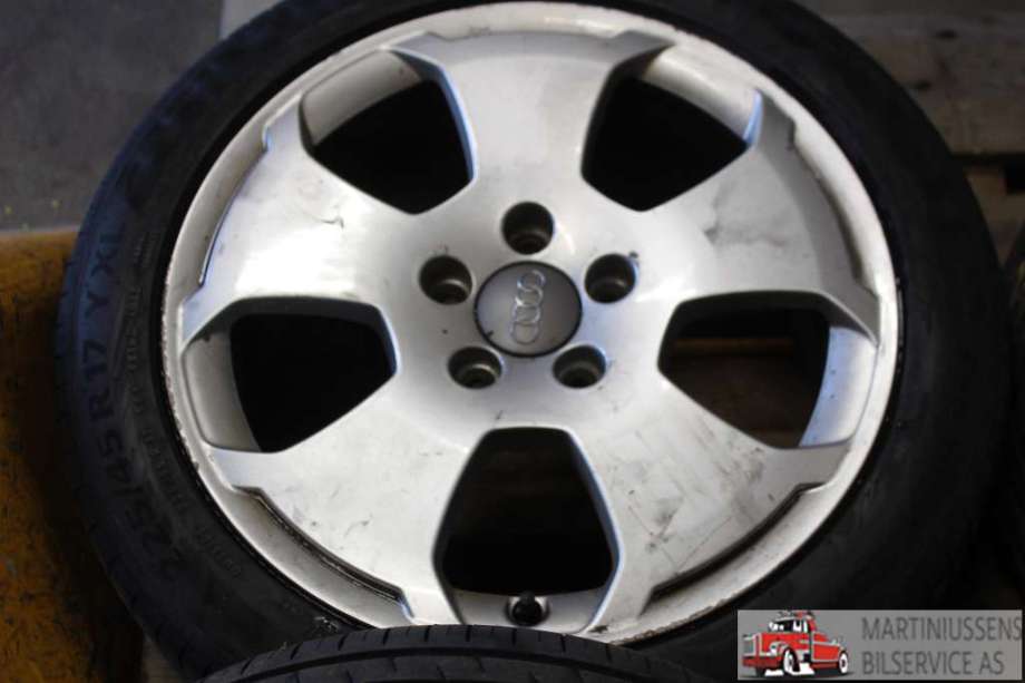 Felgsett aluminium til Audi A3 2003-2008 (Type II, Fase 1)  (AUDI|5X112|5X17;7|)
