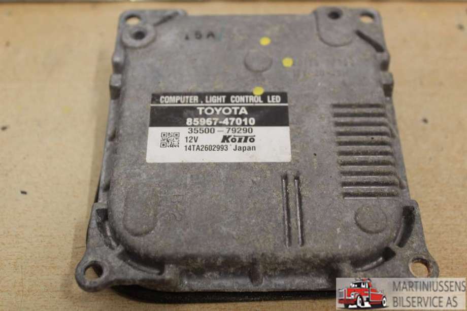 Styreenhet xenon/ballast til Lexus CT 2010-2020 (85967-47010|)