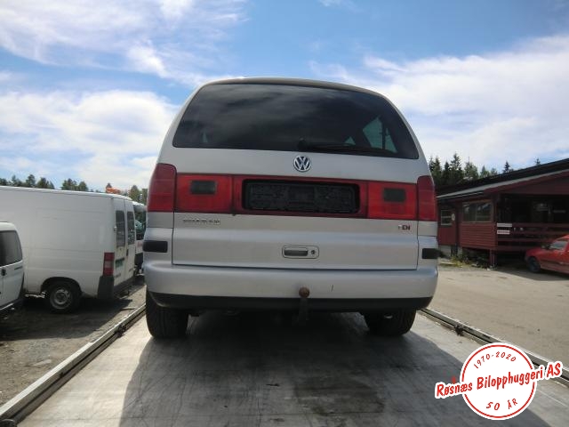 VW Sharan 2000-2010 (Type I, Fase 2) , Motorkode: AUY, Girkassekode: 