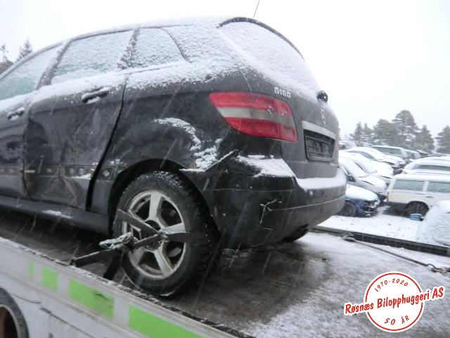 Mercedes B-Klasse 2005-2008 (Fase 1) (W245) (W245), Motorkode: 640940, Girkassekode: 