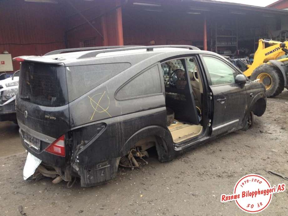 SsangYong Rodius 2005-2013 (Type I) , Motorkode: D27R-056, Girkassekode: 