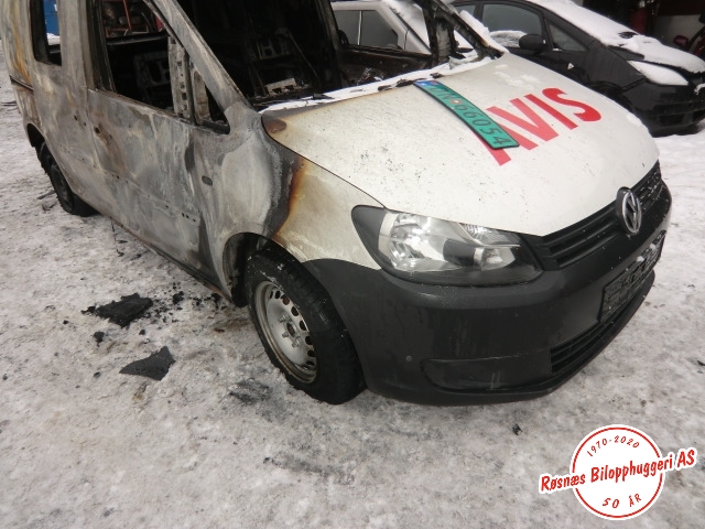VW Caddy 2010-2015 (Type III, Fase 2) delebil , Motorkode: CAYD, Girkassekode: LZY