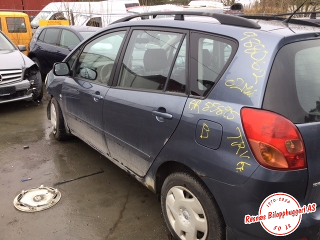Toyota Verso 2002-2004 (COROLLA) delebil , Motorkode: 3ZZ-FE, Girkassekode: 