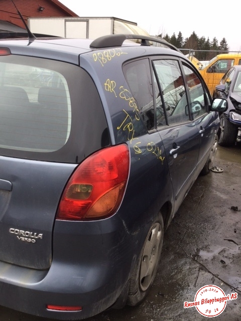 Toyota Verso 2002-2004 (COROLLA) delebil , Motorkode: 3ZZ-FE, Girkassekode: 