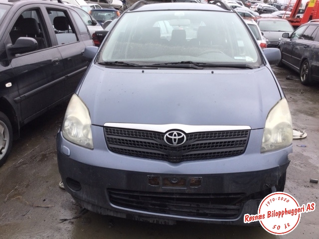 Toyota Verso 2002-2004 (COROLLA) (COROLLA), Motorkode: 3ZZ-FE, Girkassekode: 
