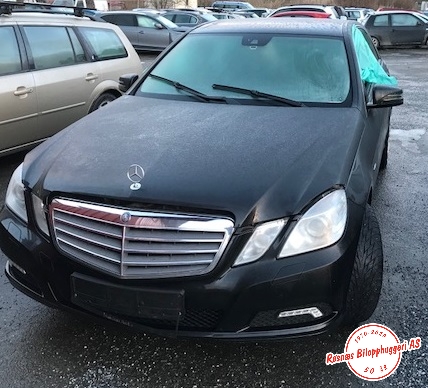 Mercedes E-Klasse 2009-2013 (Fase 1) (W212) (W212), Motorkode: OM651.924, Girkassekode: 