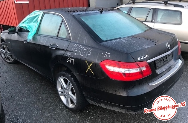 Mercedes E-Klasse 2009-2013 (Fase 1) (W212) (W212), Motorkode: OM651.924, Girkassekode: 