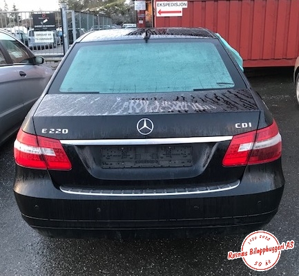 Mercedes E-Klasse 2009-2013 (Fase 1) (W212) (W212), Motorkode: OM651.924, Girkassekode: 