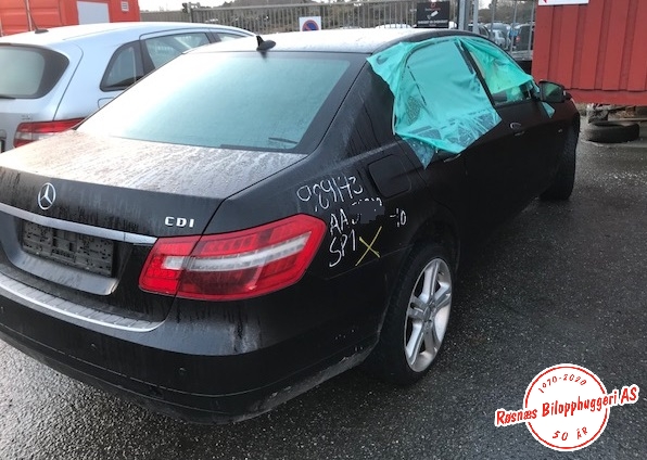 Mercedes E-Klasse 2009-2013 (Fase 1) (W212) (W212), Motorkode: OM651.924, Girkassekode: 