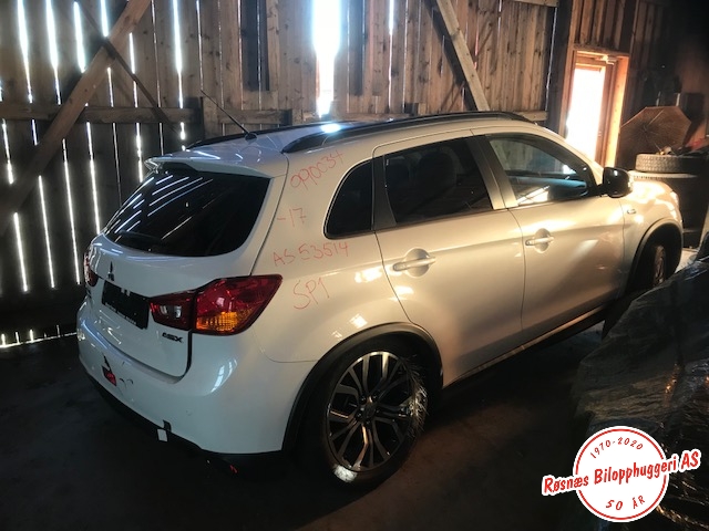 Mitsubishi ASX 2010-2019 , Motorkode: 4A92, Girkassekode: 