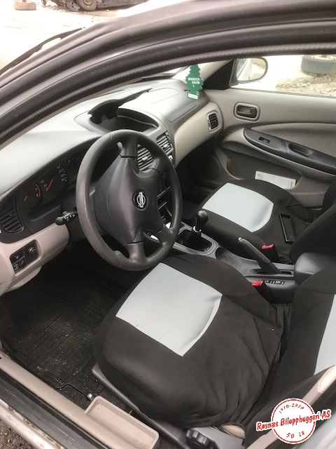 Nissan Almera 2000-2003 (Fase 1) (N16) (N16), Motorkode: QG15, Girkassekode: 