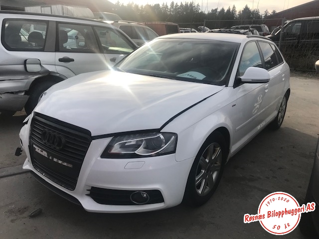 Audi A3 2009-2012 (Type II, Fase 2) , Motorkode: CDAA, Girkassekode: KXD