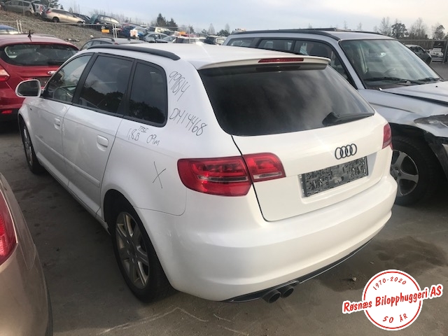 Audi A3 2009-2012 (Type II, Fase 2) , Motorkode: CDAA, Girkassekode: KXD