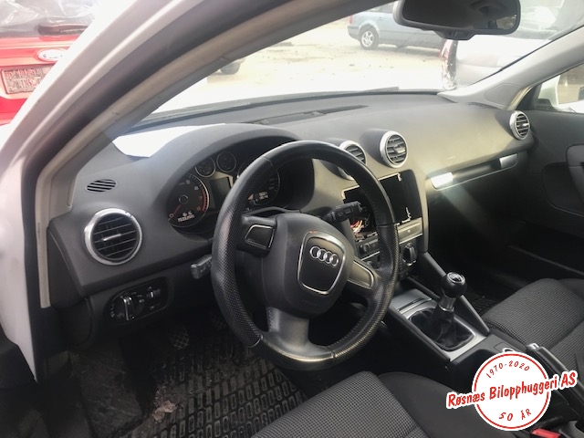 Audi A3 2009-2012 (Type II, Fase 2) , Motorkode: CDAA, Girkassekode: KXD