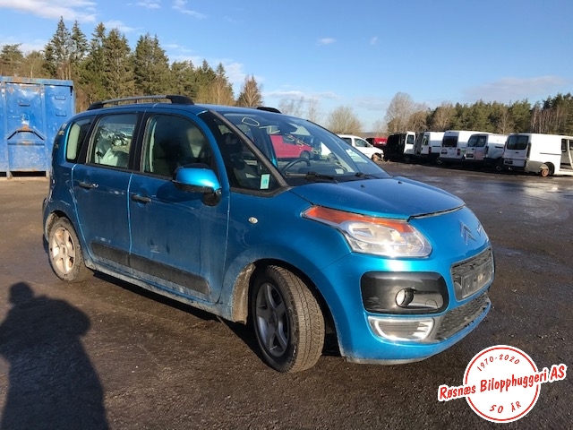 Citroën C3, Picasso 2009-2017 , Motorkode: 9HX, Girkassekode: BE4 R