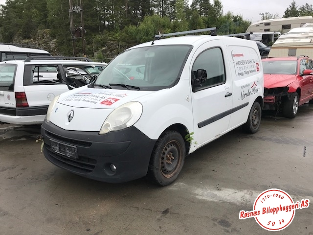 Renault Kangoo 2008-2021 (Type II) , Motorkode: K9K-800, Girkassekode: