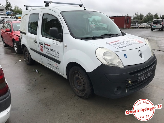 Renault Kangoo 2008-2021 (Type II) , Motorkode: K9K-800, Girkassekode:
