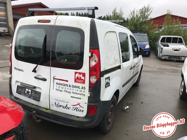 Renault Kangoo 2008-2021 (Type II) , Motorkode: K9K-800, Girkassekode: