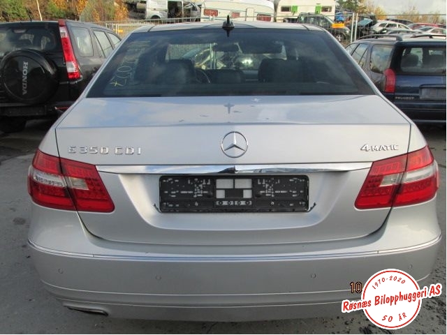 Mercedes E-Klasse 2009-2013 (Fase 1) (W212) (W212), Motorkode: OM642.858, Girkassekode: WDD2120931A539306