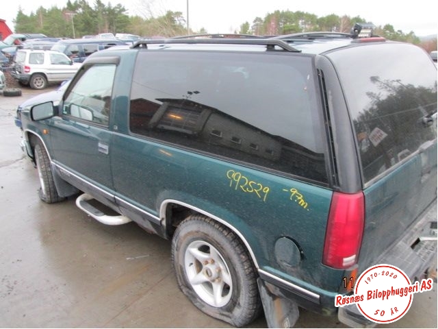 Chevrolet Tahoe 1996-2000 (Type I) , Motorkode: S, Girkassekode: 