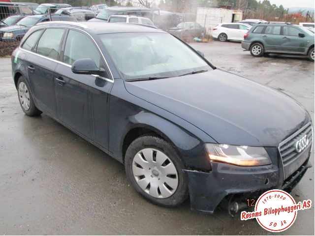 Audi A4 2007-2014 (Type IV) (B8) (B8), Motorkode: CDHB, Girkassekode: LKS
