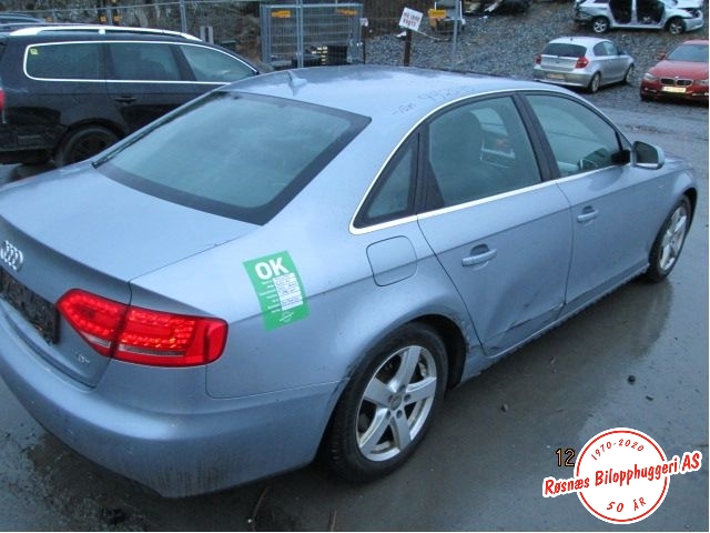 Audi A4 2007-2014 (Type IV) (B8) (B8), Motorkode: CABB;CDHB, Girkassekode: LKS