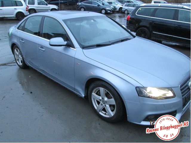 Audi A4 2007-2014 (Type IV) (B8) (B8), Motorkode: CABB;CDHB, Girkassekode: LKS