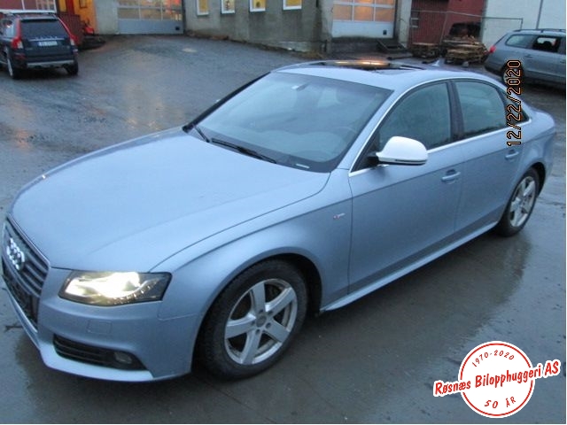 Audi A4 2007-2014 (Type IV) (B8) (B8), Motorkode: CABB;CDHB, Girkassekode: LKS