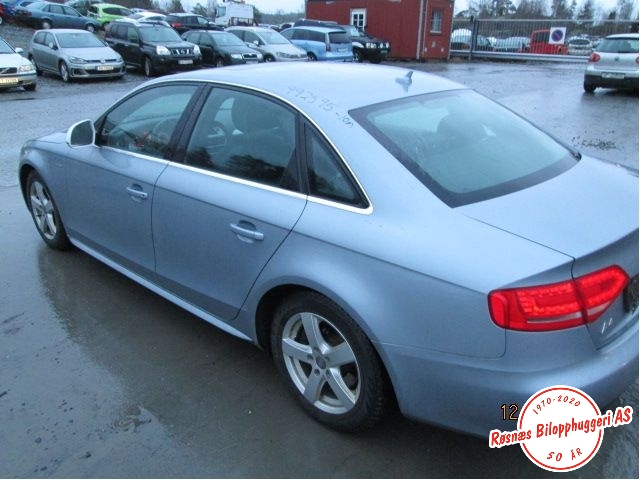 Audi A4 2007-2014 (Type IV) (B8) (B8), Motorkode: CABB;CDHB, Girkassekode: LKS