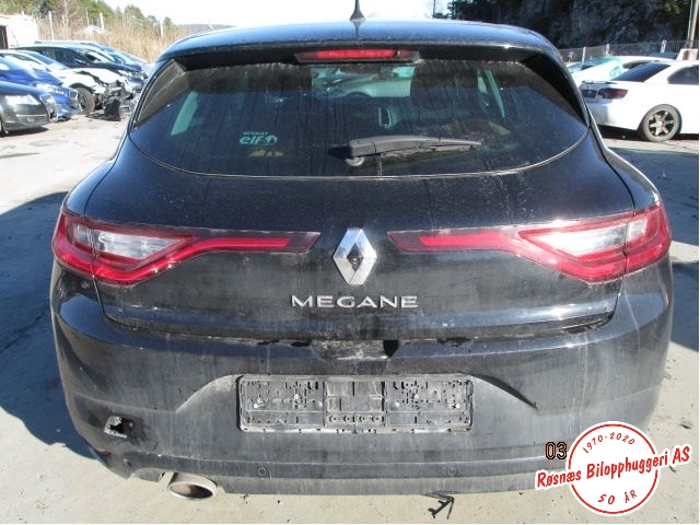 Renault Megane 2016-->> Type IV , Motorkode: K9K-657, Girkassekode: DC4