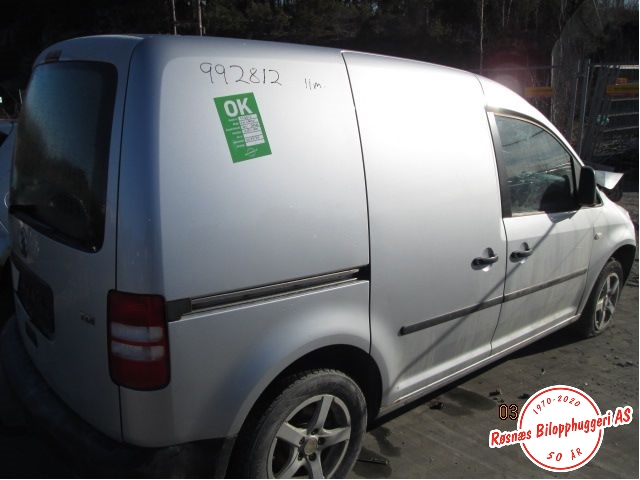 VW Caddy 2010-2015 (Type III, Fase 2) , Motorkode: CAYD, Girkassekode: LZY