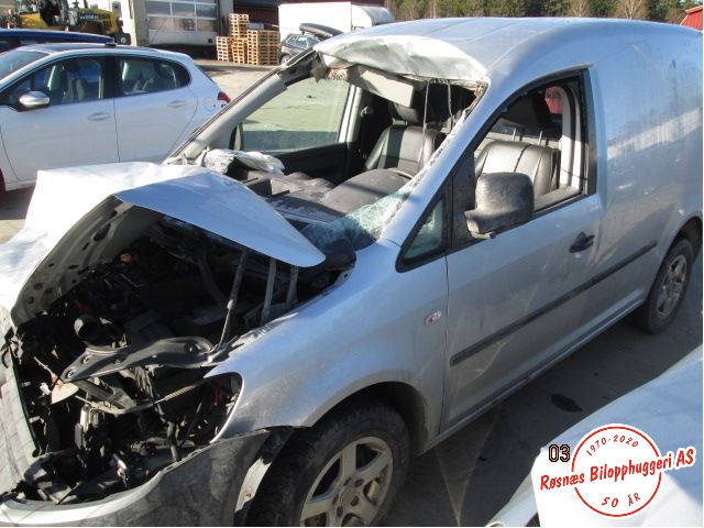 VW Caddy 2010-2015 (Type III, Fase 2) , Motorkode: CAYD, Girkassekode: LZY