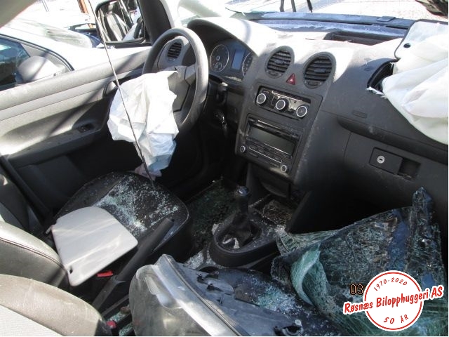 VW Caddy 2010-2015 (Type III, Fase 2) , Motorkode: CAYD, Girkassekode: LZY