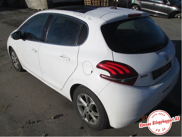 Peugeot 208 2012-2019 (Type I) , Motorkode: HNZ, Girkassekode: AT6