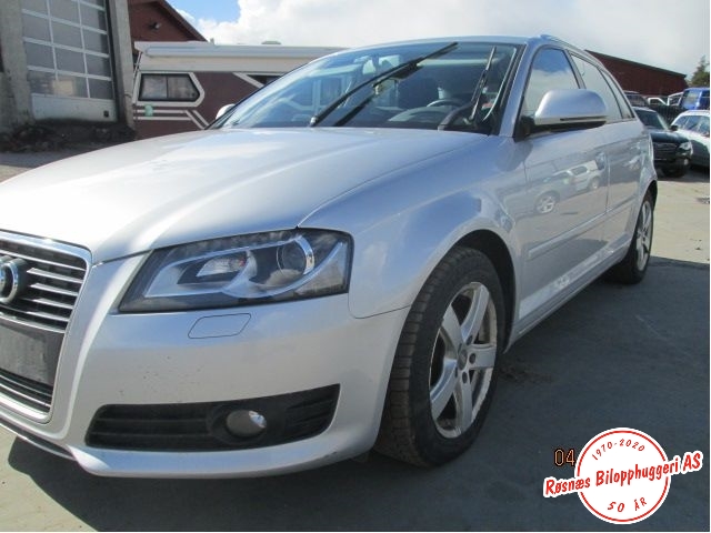 Audi A3 2009-2012 (Type II, Fase 2) , Motorkode: CDAA, Girkassekode: KHP