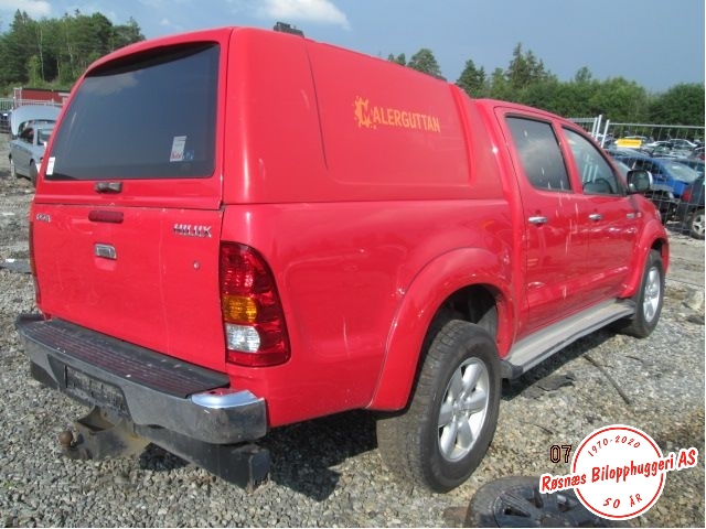 Toyota Hilux 2006-2011 , Motorkode: 1KD-FTV, Girkassekode: 5FC