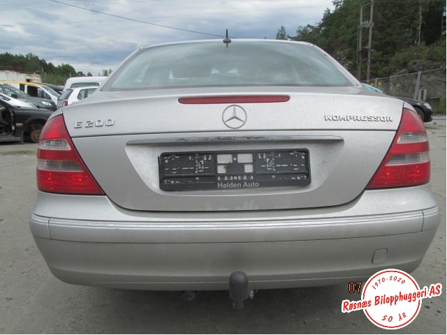 Mercedes E-Klasse 2002-2006 (Fase 1) (W211) (W211), Motorkode: M271.941, Girkassekode: