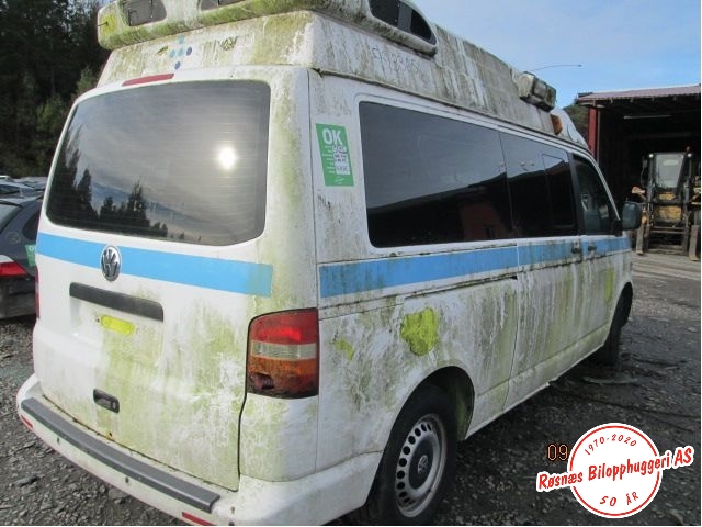 VW Transporter / Caravelle 2003-2009 (Fase 1) (T5) (T5), Motorkode: AXE;BPC, Girkassekode: HGD