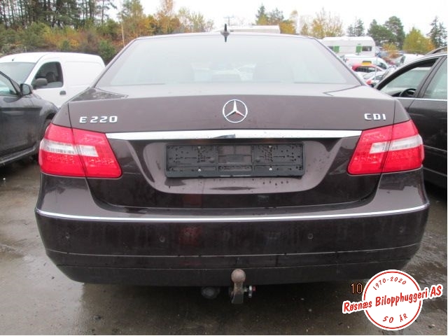 Mercedes E-Klasse 2009-2013 (Fase 1) (W212) (W212), Motorkode: OM651.924, Girkassekode: 722646